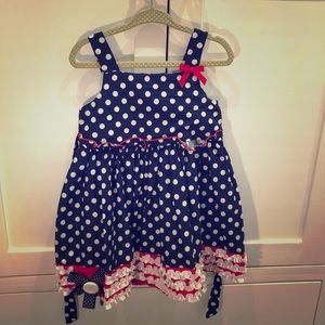 Patriotic baby dress
